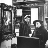 Robert Doisneau.  Le Dame Indignee. 1948.