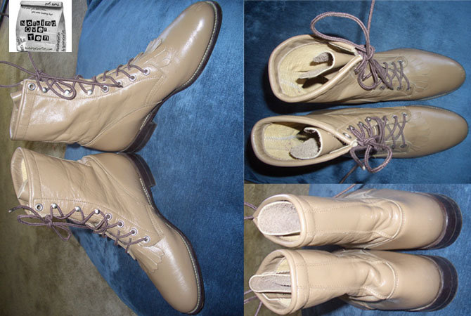 Vintage Justin Boots - 8 1/2 B - Brown