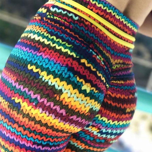 Knit Print Leggings - Image 3