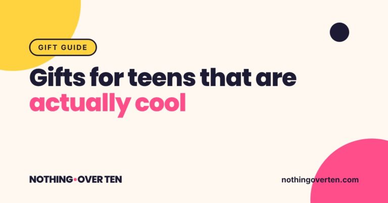 Gifts for Teens That Are Actually Cool, Nothing Over Ten gift guide